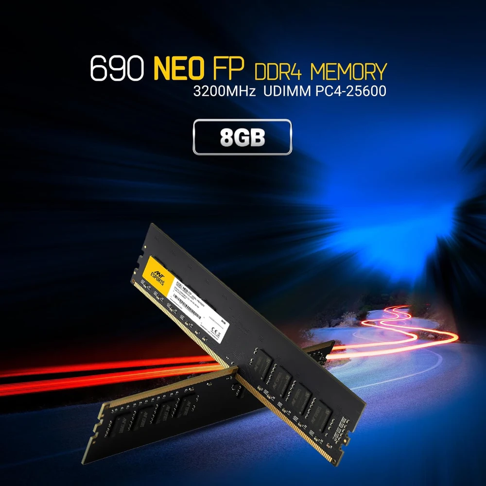 ANT ESPORTS DESKTOP RAM 8GB DDR4 3200 MHz (690 NEO FP) view 2